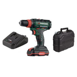 Parkside Cordless Drill & Driver 16v + 1pc X 2 ah Battery + 1 Charger (PABS-16-B3)