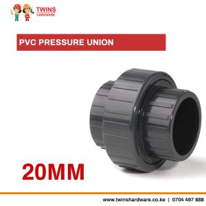 PVC Pressure Union 20mm